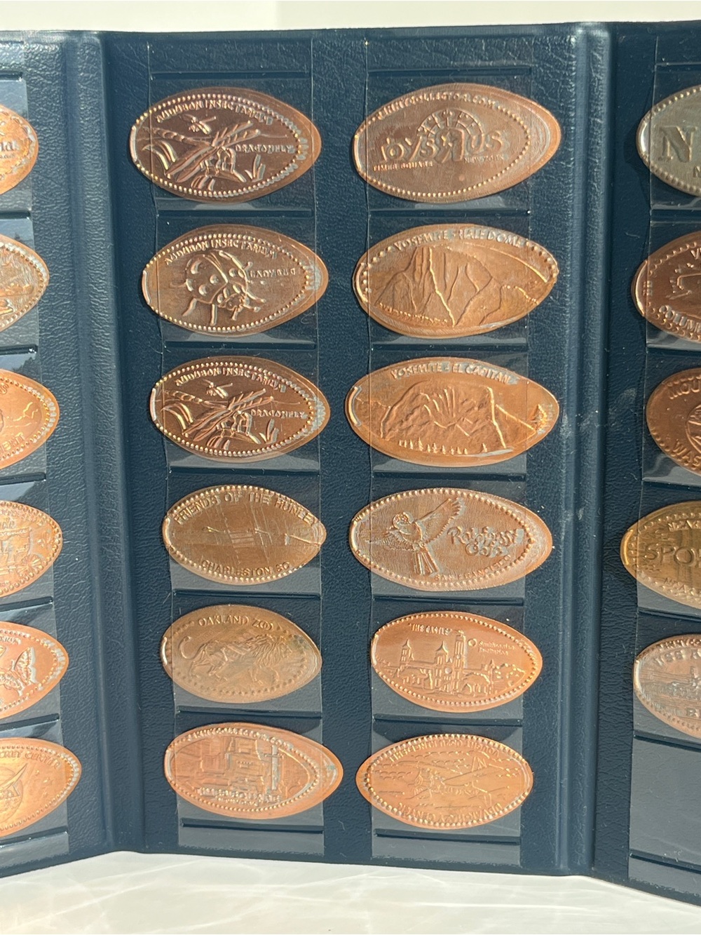 United States Pressed Penny Collection Display Book